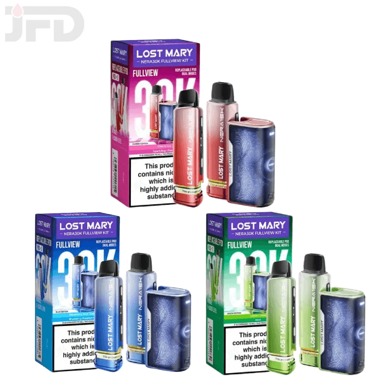 LOST MARY NERA 30K FULLVIEW PREFILLED POD KIT