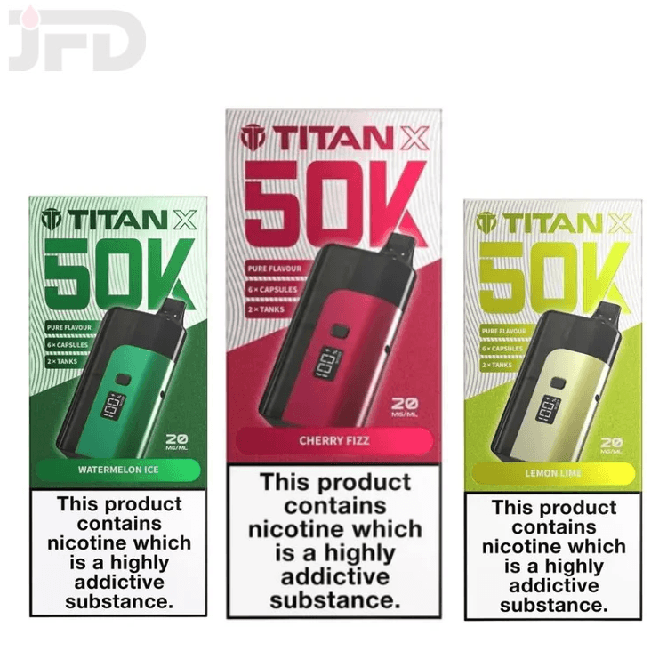 TITAN X 50K PRIFILLED KIT
