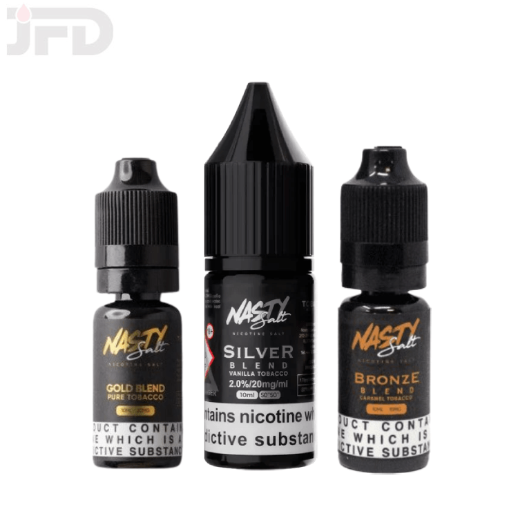 TOBACCO SALT NICOTINE E-LIQUID BY NASTY SALT