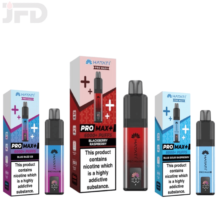 HAYATI PRO MAX PLUS 6000 PUFFS PREFILLED VAPE KIT