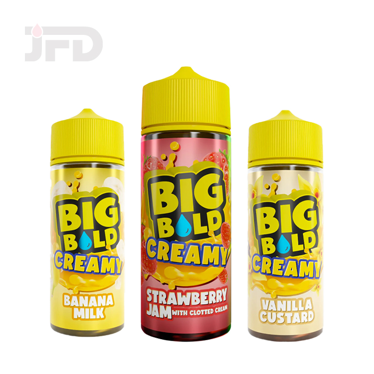 BIG BOLD CREAMY SERIES SHORTFILL E-LIQUID