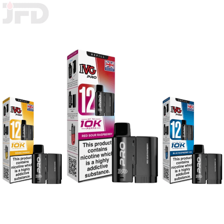 IVG 12 PRO PREFILLED REFILL PODS