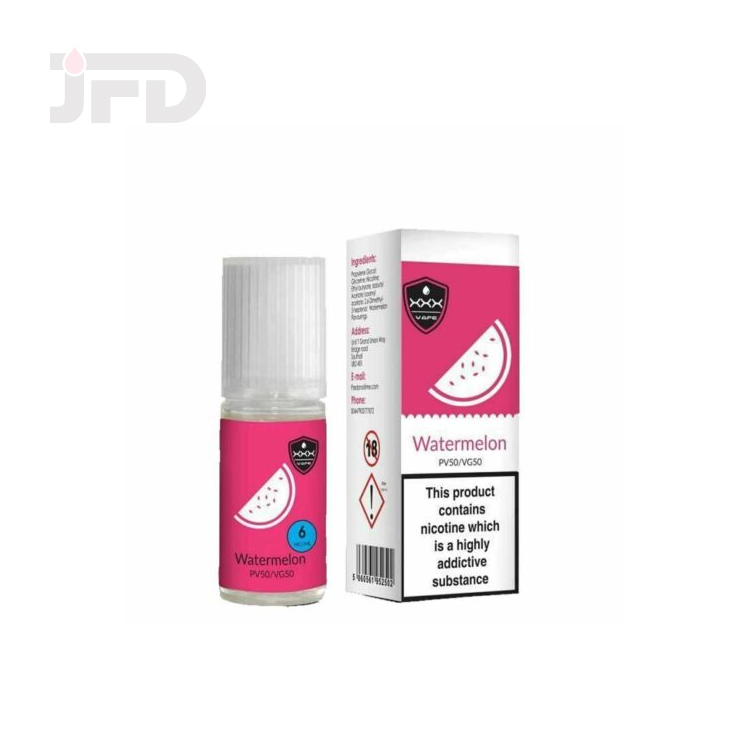 WATERMELON ELIQUID 10ML BY XXX VAPE