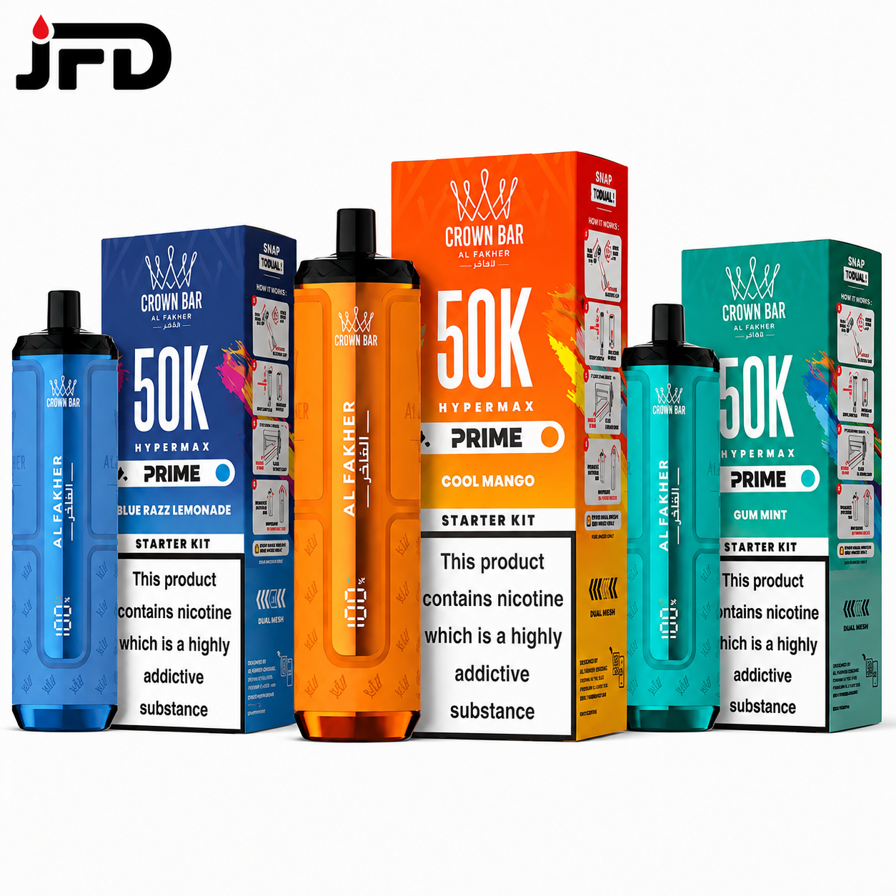 AL FAKHER  50K HYPERMAX  PRIME PREFILLED KIT