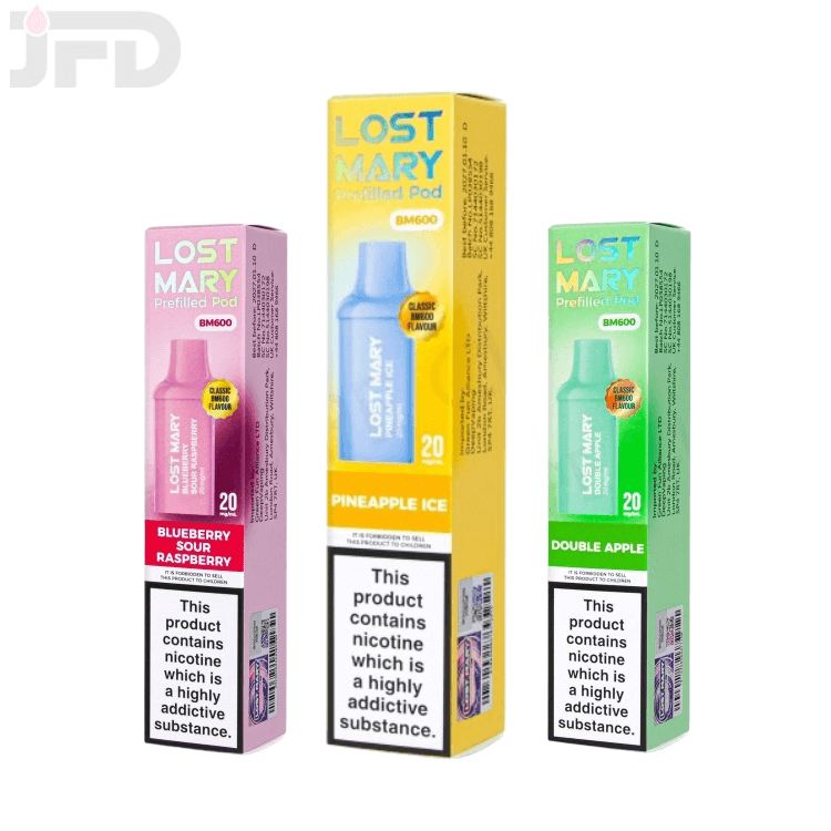 LOST MARY BM600 PREFILLED PODS