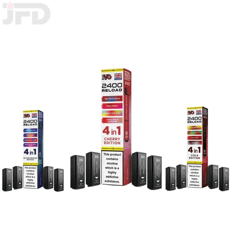 IVG 2400 RELOAD PREFILLED REFILL PODS