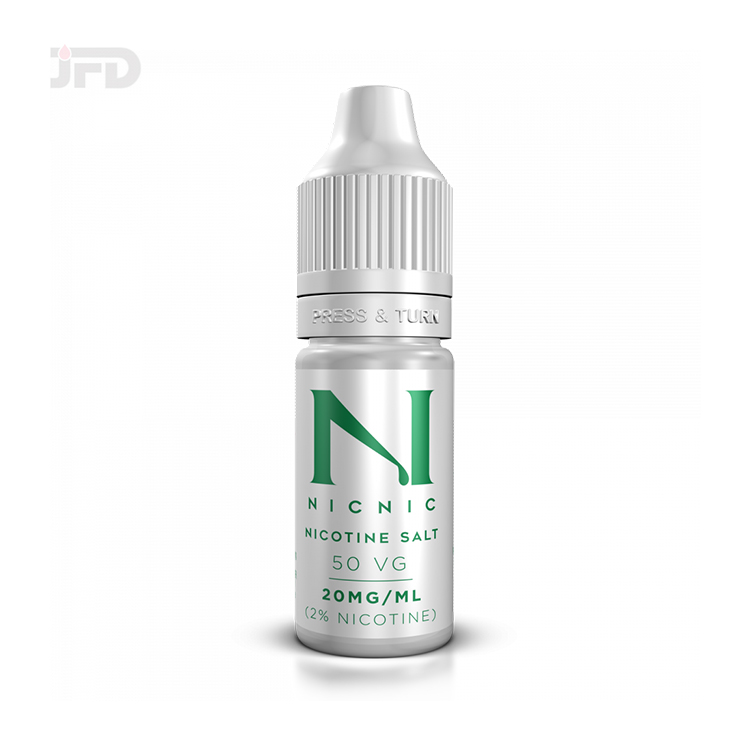 SALT NICOTINE SHOT 20MG 50VG BY NIC NIC